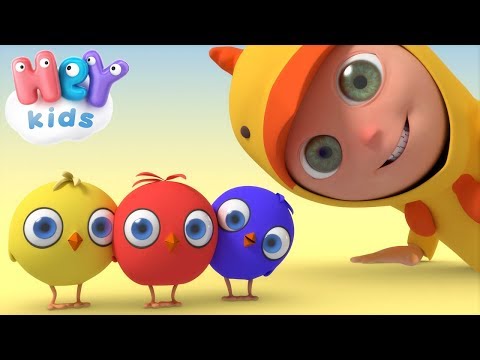 Les Petits Poussins 🐤 Comptines pour bébé | HeyKids