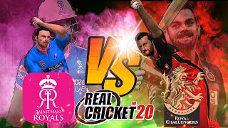 RR vs RCB - Rajasthan Royals vs Royal Challengers Bangalore IPL Match 43 Highlights Real Cricket 20