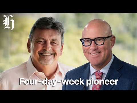 Thumbnail for Four-day-week pioneer Andrew Barnes on the future of the working week | Herald NOW Business