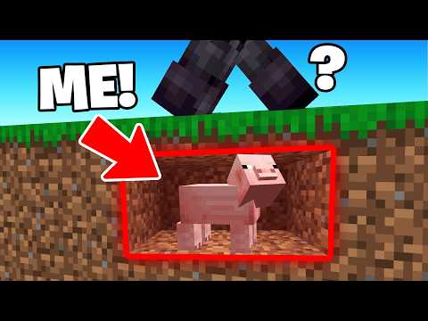 Using Shapeshift CHEATS In Minecraft Hide & Seek!