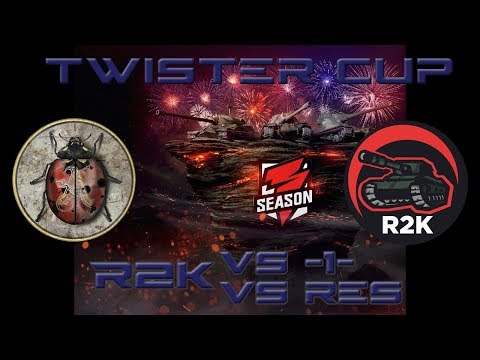 World of Tanks Blitz - Twister Cup Round Robin - R2K vs -1- and vs RES