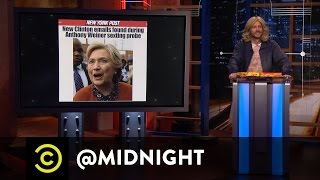 Trending Typo - #HillaryForPrision - @midnight with Chris Hardwick