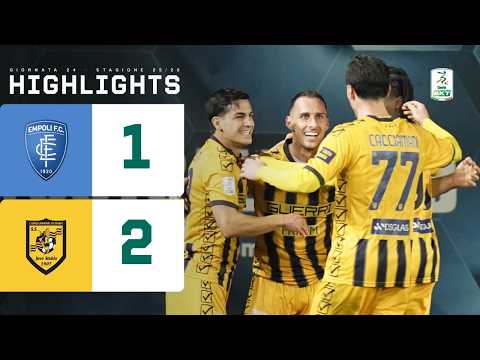 Empoli - Juve Stabia 1-2 | LEONE e CARISSONI ribaltano il match | HIGHLIGHTS Serie BKT