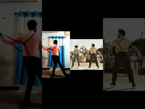 Pravin kumar naatu naatu suspenders step comparison frame 