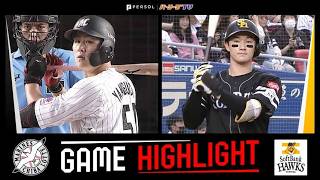 2026年6月28日 千葉ロッテ対福岡ソフトバンク 試合ハイライト
