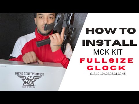 How to Install MCK KIT ( Full-Size Glock ) G17,19,19X,22,23,31,32,45
