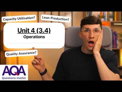Unit 4 (3.4) – Operations | AQA A-Level Business (Revision)