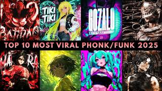 Download lagu TOP 10 MOST VIRAL PHONK/FUNK 2025 🔥🎵🔥 mp3