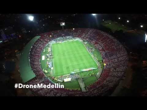 "Drone Medellin/ Partido final Independiente Medellin vs Deportivo Cali" Barra: Rexixtenxia Norte • Club: Independiente Medellín