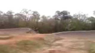 preview picture of video 'Steven Maxwell clearing 2nd step-up at Sandy Ridge BMX Park'