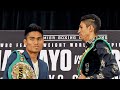 GIANT REY VARGAS LOOKS DOWN ON MARK MAGSAYO IN FIRST FACE OFF! PLUS FRANK MARTIN COLD A** FACE OFF