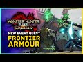 Monster Hunter Rise: Sunbreak - NEW Frontier Layered Armor Event Quest