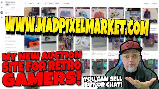 The Madpixel Market! MY NEW Community For Retro Gamers To Sell, Buy Or Just HANGOUT!