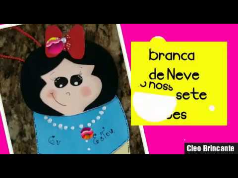 recurso para contar história da Branca de Neve como fazer