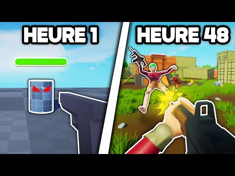 Je Crée un JEU VIDÉO en 48 HEURES ! (le jeu est trop bien 🤩)