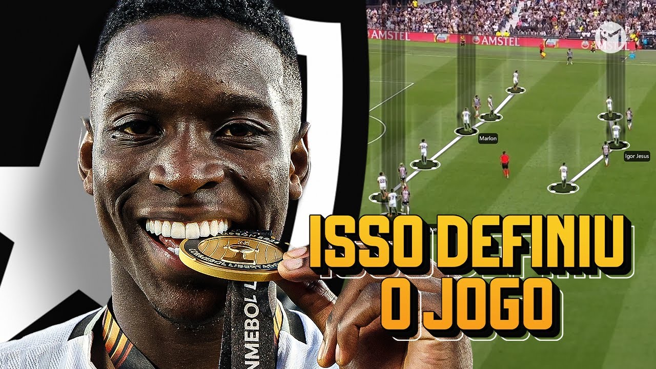 COMO O BOTAFOGO FOI CAMPEÃO DA LIBERTADORES CONTRA O GALO