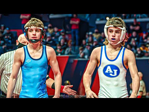 1A 106 – Dylan Eimer {G} of Stanford Olympia IL vs. Drew Sadler {R} of Anna Jonesboro IL