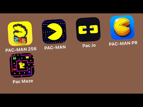 Pac-Man 256+Pac-Man Bandai Namco+Pac.io+Pac-Man Party Royale+Pac Maze