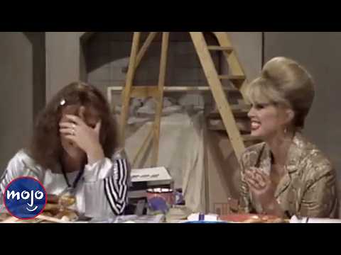 Top 10 Absolutely Fabulous Moments That Broke the Cast