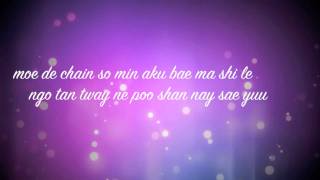 Moe pone pyin(Moe-Z) (official video)