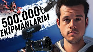 500000 TLlik YOUTUBE EKİPMANLARIM!