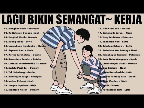Lagu Santai Buat Kerja - Lagu Pop Hits Indonesia Tahun 2000an #Mungkin Nanti#Ku Katakan Dengan Indah