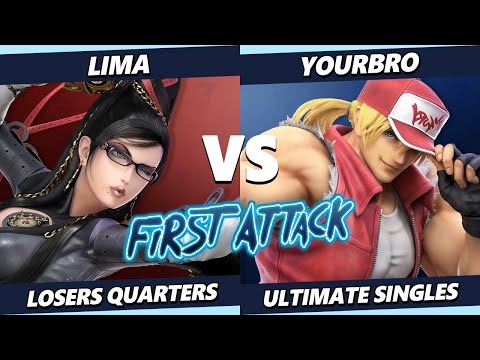First Attack 2025 TOP 8 - Lima (Bayonetta) Vs. Yourbro (Terry) Smash Ultimate - SSBU