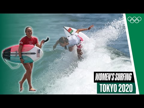 Women's Surfing - Round 1 - Heat 1 | Tokyo 2020