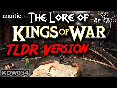 The Lore of Kings of War: TLDR Summary of the Back Story of Mantica & Background Fluff of Pannithor