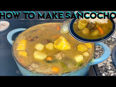 How to make Sancocho Dominicano | Dominican Sancocho recipe | como hacer Sancocho fácil | Sancocho