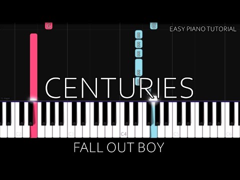 Fall Out Boy - Centuries (Easy Piano Tutorial)