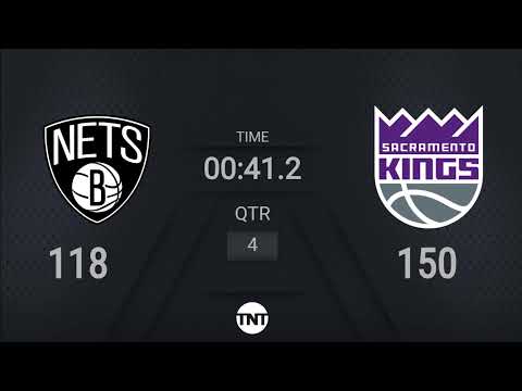 , title : 'Nets @ Kings | NBA on TNT Live Scoreboard |'