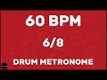 6 8 Drum Metronome Loop 60 BPM