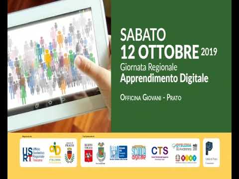 Giornata regionale “Apprendimento Digitale" - Prato, 12 ottobre 2019