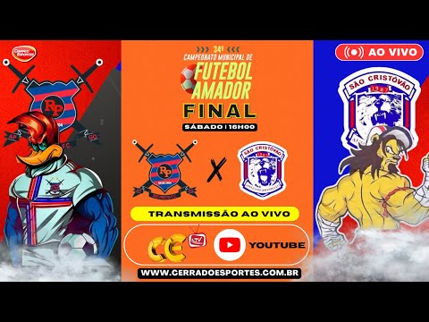 [ AO VIVO ]  FINAL   l  RIO PRETO F.C   X  SÃO CRISTOVÃO  F.C   l   FUTEBOL AMADOR.