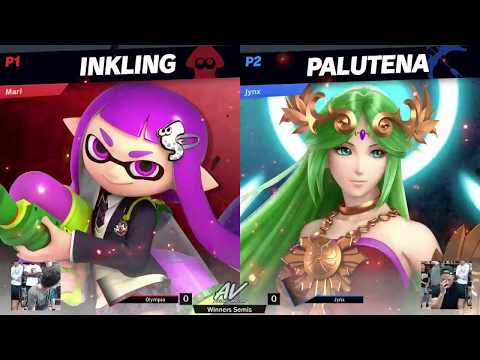 SSBU @ Battlegroundz - Winners Semis: Olympia (Inkling/Joker) vs Jynx (Palutena)