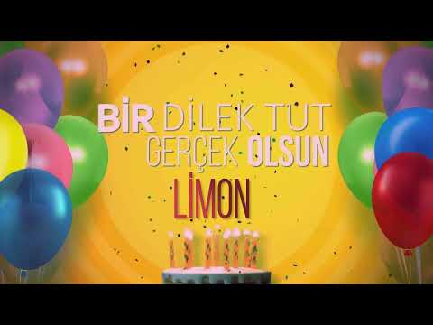 LİMON  - İyi ki Varsın İyi ki Doğdun LİMON