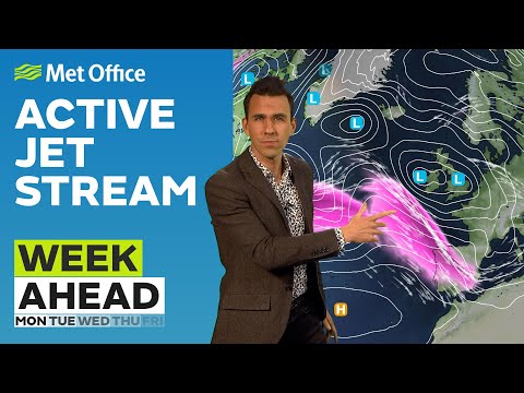 Week ahead 21/11/22 – Active jet stream, more wind and rain – Met Office UK Weather Forecast
