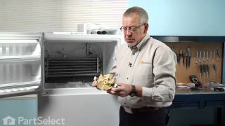 Refrigerator Repair - Replacing the Lid Bumper (GE Part # WR02X10540)