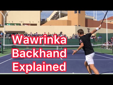 Hit Your One Handed Backhand Like Stan Wawrinka (Tennis Technique Explained)