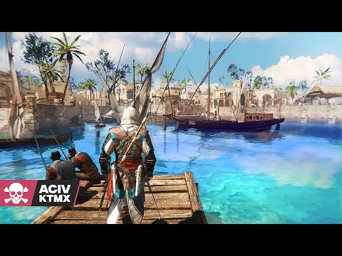 Assassin's Creed 4 INSANE Graphics Mod Comparison - 4K Texture and Ray Tracing - RTX 5080