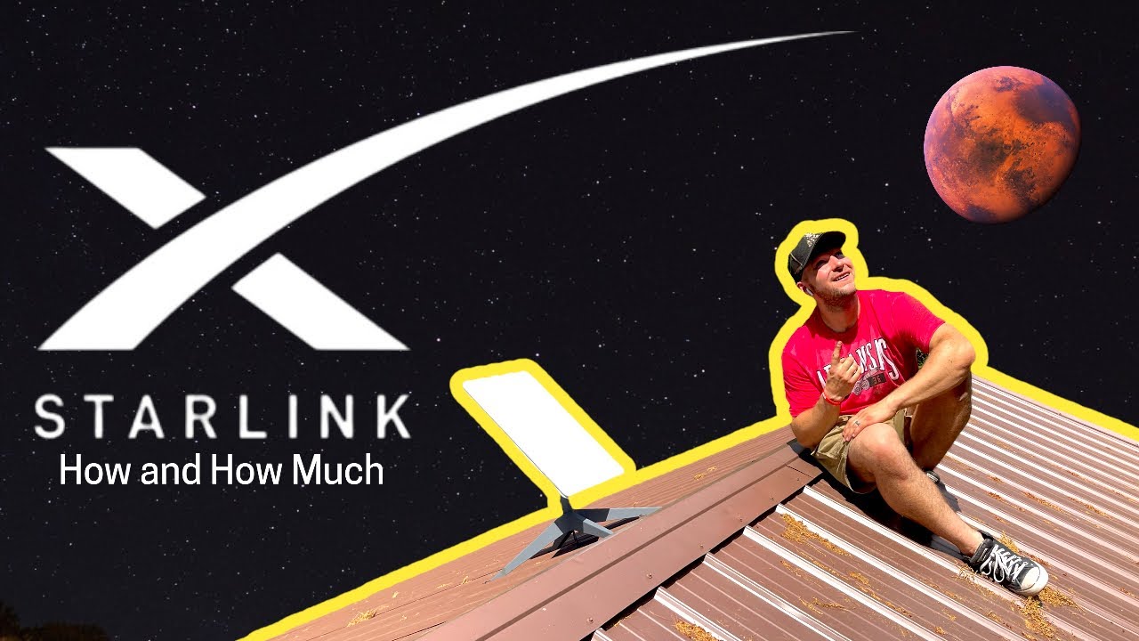 STARLINK Installation and COST 💲 DIY WINNI