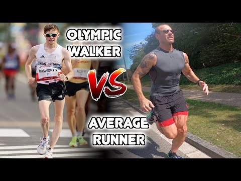 Just how fast are RACE WALKERS walking?