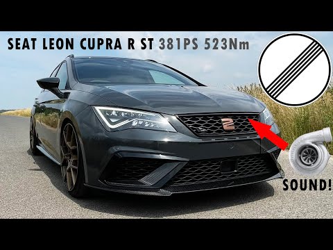 381Hp Seat Leon Cupra R ST REVIEW | Autobahn Test Drive | Sound | by Cars2Drive