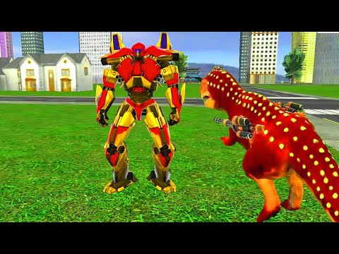 Tank Robot Car Game – Robot Dinosaur Games 3d Level 5 -10 Android Gameplay