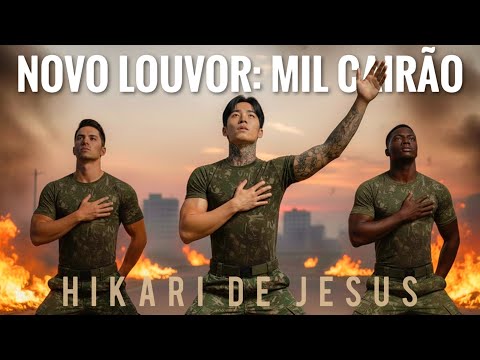HIKARI DE JESUS - MIL CAIRÃO | Nova Música Gospel | Louvor | Lançamento | Música Evangélica