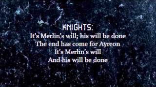 Ayreon - 012 Merlin&#39;s Will (Lyrics and Liner Notes)