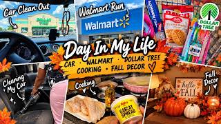 DITL Vlog As A 26YR Old Mom | Car Cleaning | Shopping & Cooking ❤️