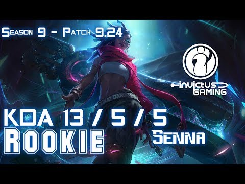 IG Rookie SENNA vs KAI'SA ADC - Patch 9.24 KR Ranked