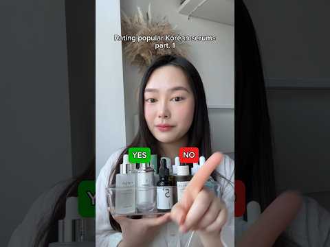 Rating popular Korean serums pt.1 #koreanskincare #kbeauty #serum #skincare #skincaretips
